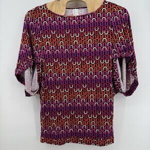 TRINA‎ TURK NWT $152 Echo Swim Tunic Sarong Coverup Dress Multicolor XL Short